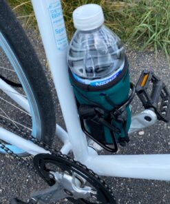 FiveBox Lightweight Aluminum Alloy Bicycle Water Bottle Cage Holder for Outdoor Activities black 1Pack 32 81KqTmlNu8L