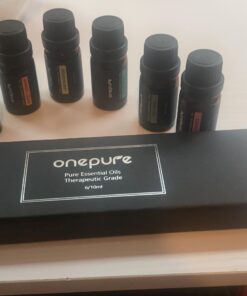 Onepure Essential Oils, 6 x 10ml Essential Oils Gift Set for Diffuser Humidifier Massage Aromatherapy (Lavender, Tea Tree, Eucalyptus, Lemongrass, Orange, Peppermint) 6 Scents 37 81KqedNjD2L