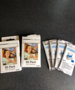 Polaroid 2x3ʺ Premium Zink Photo Paper (50 Pack) Compatible with Polaroid Mint Camera, Snap/Snap Touch Instant Print Cameras and Zip Photo Printers 50 Pack Zink Paper 27 81Kqmv6V8KL