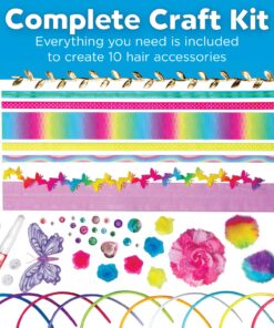 Creativity for Kids Fashion Headband Making Kit - Makes 10 DIY Headbands, Arts and Craft Kits for Ages 5-7+, Kids Activities, Birthday Gifts for Girls Fashion Headbands 21 81KqpuftLPL