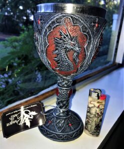 Dragon Crest Royal Dragon Goblet, 1 Count (Pack of 1), Multicolor 28 81Krxf4jfYL