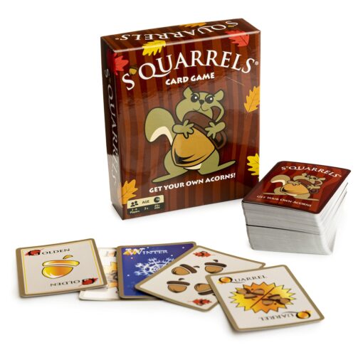 S'Quarrels Card Game - Quick Game for 2-6 Players of All Ages