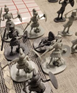 Monster Fantasy Creature Mini Action Figure Playset - 98pcs Toy Miniatures with 14 Unique Designs - Dragons,Wizards,Orcs, & More- XL 1/32 Scale Compatible with Dungeons and Dragons and other RPG Games 87 81KuLvkXqL 1