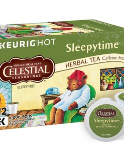 Celestial Seasonings Sleepytime Herbal Tea, Keurig Single-Serve K-Cup Pods, 72 Count 12 Count (Pack of 6) 10 81KuwqAjFvL