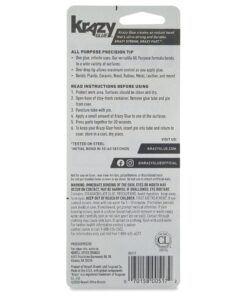 Krazy Glue KG517 Purpose Super Glue, Precision Tip, 2 Grams, 2 Count 12 Count 15 81KvhOxRNmL