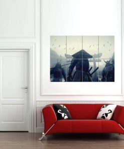 Alternative view of Doppelganger33LTD Asian Warriors Samurai Japan Japanese Giant Wall Art Print Picture Poster B1125