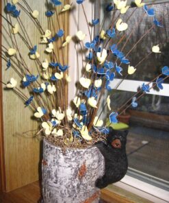 Black Bear Cub Climbing a Birch Pen Pencil Holder Cup, 4.25-inch 24 81KyrtyrVBL