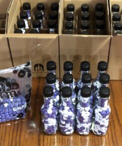 nicebottles Clear Glass Woozy Bottles with Shrink Capsules, 5 Oz, Case of 12 5 Oz with Screw Caps & Shrink Capsules - Pack 12 29 81L09BL6UlL