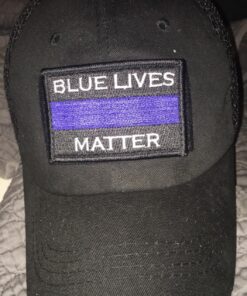 Police Blue Lives Matter Thin Blue Line Hook and Loop Tactical Morale Patch 5 81L0r9j4WhL