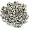 Maxmoral 200pcs Toothed Hex 6/32 Screw 6-32 Computer PC Case Hard Drive Motherboard Mounting Screws. 200