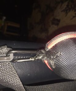 Ballsak Sport - Red/Black - Clip-on Cue Ball Case, Cue Ball Bag for Attaching Cue Balls, Pool Balls, Billiard Balls, Training Balls to Your Cue Stick Bag Extra Strong Strap Design!** 19 81L2dLm37CL