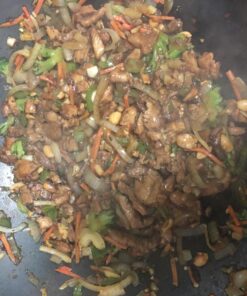 JOYCE CHEN Professional Series 14-Inch Carbon Steel Wok with Phenolic Handles 14 - inch Flat Bottom Wok 39 81L2lNNHhSL