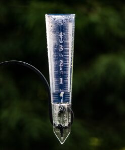 AcuRite 5" Capacity Easy-to-Read Magnifying Acrylic, Blue (00850A3) Rain Gauge 42 81L5DuAAUnL