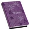 KJV Holy Bible, Compact Floral Purple Faux Leather w/Ribbon Marker, Red Letter, King James Version 33 81L7hye65HL