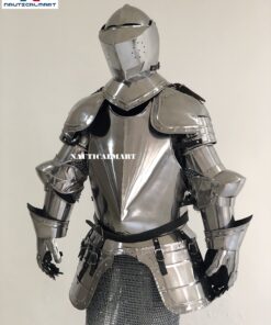 Medieval Knight Suit of Armor Costume - LARP Wearable Authentic 12 81L7wGzD0NL