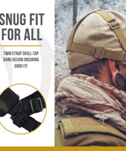 OneTigris 6" Foldable Half Face Mesh Mask Military Style Comfortable Adjustable Tactical Lower Face Protective Mask Multicam 23 81L91XcZsXL