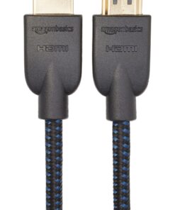 Amazon Basics High-Speed HDMI Cable (18Gbps, 4K/60Hz) - 10 Feet, Nylon-Braided for Television 1-Pack 13 81LAO68tF3L