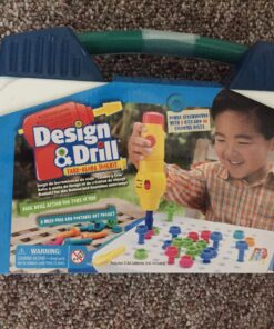 Educational Insights Design & Drill Take-Along Toolkit, 66 Piece Set with Drill Toy, Kids Drill Sets, STEM Toy, for Boys & Girls, Ages 3+ 21 81LAcGH31RL