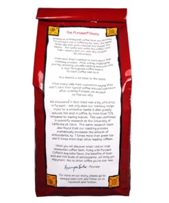 Puroast Low Acid Coffee Ground House Blend Decaf, Medium Roast, Certified Low Acid Coffee, pH 5.5+, Gut Health, 2.2 LB, Higher Antioxidant, Smooth for Espresso, Iced Coffee, Decaffeinated Coffee Premium Decaf House Blend 2.2 Pound (Pack of 1) 7 81LAjPVescL