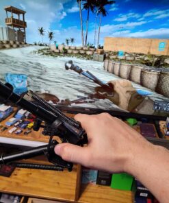 CVLIFE 6-9 Inches Bipod Picatinny Bipod with Adapter Black 50 81LAsQ9hFKL