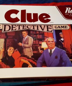 Hasbro Gaming Retro Series Clue 1986 Edition Board Game, Classic Mystery Games for Kids, Family Board Games for 3-6 Players, Family Games, Ages 8+ 28 81LBdyBaML