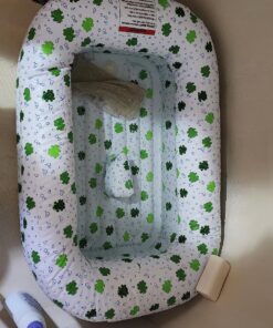 Mommy's Helper Inflatable Bath Tub Froggie Collection, White/Green, 6-24 Months Green, White 24 81LBivIPQL