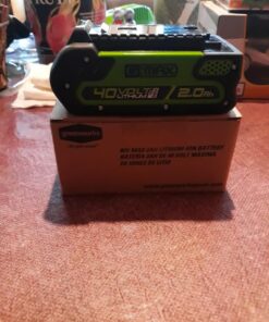 Greenworks 40V 2.0Ah Lithium-Ion Battery (Genuine Greenworks Battery / 75+ Compatible Tools) 2.0Ah Battery 17 81LDi0wlpYL