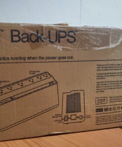 APC UPS Battery Backup and Surge Protector, 600VA Backup Battery Power Supply, BE600M1 Back-UPS with USB Charger Port UPS Plus USB Charger 42 81LEBwTaeaL