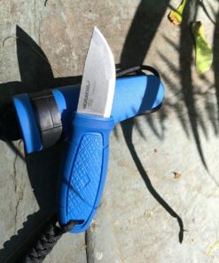 Morakniv Eldris Fixed-Blade Pocket-Sized Knife with Sandvik Stainless Steel Blade and Plastic Sheath 2.2-Inch. Green 52 81LFYdmzOL