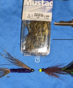 Alternative view of Mustad 3261D Classic Cricket 4 Extra Long Shank Hook (100-Pack) Size 4 Bronze