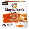 Gloria Jean's Coffees Butter Toffee, Single-Serve Keurig K-Cup Pods, Flavored Medium Roast Coffee, 24 Count (Pack of 1) 3 81LIKoC7DoL