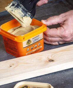 Gorilla All Purpose Wood Filler, 16 Ounce Tub, Natural (Pack of 1) 1 Pack 29 81LJsDO3JjL