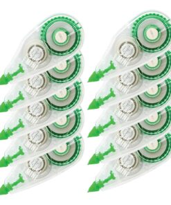 Tombow 68722 MONO Mini Correction Tape Easy to Use Applicator for Instant Corrections,Clear, 10-Pack 18 81LKK1w6EKL