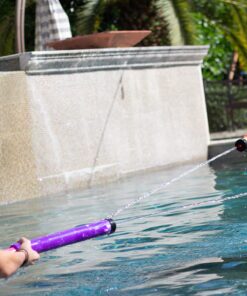 Water Sports Stream Machine Water Gun Cannon - Strong, Fun, Powerful Squirt Gun - Swimming Pool Toy for All Ages - 24” Single Barrel, Colors May Vary Qf-2000 13 81LLGPc8kWL