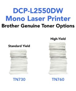 Brother Monochrome Laser Printer, Compact Multifunction Printer and Copier, DCPL2550DW, with Refresh Subscription Free Trial and Amazon Dash Replenishment Ready New Model: DCPL2550DW 17 81LMjdzI3hL