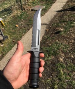 KA1214-BRK USA Fighting Knife, Steel 55 81LMngrz55L