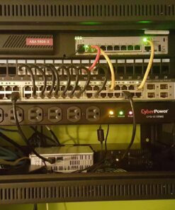 Tripp Lite 6U Wall Mount Rack Enclosure Server Cabinet, 16.5" Deep, Switch-Depth (SRW6U), Black Standard 29 81LMwr4HrgL