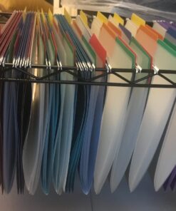 Oceanstar Portable 1-Tier Metal Rolling File Cart, Black,24 in 30 81LNCgPo6aL