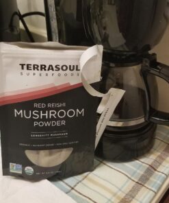 Terrasoul Superfoods Organic Reishi Mushroom Powder (4:1 Extract), 5.5 Oz, Immune Support, Stress Relief, Better Sleep, Embrace The Power of Adaptogenic Mushrooms 18 81LNMa2KjjL