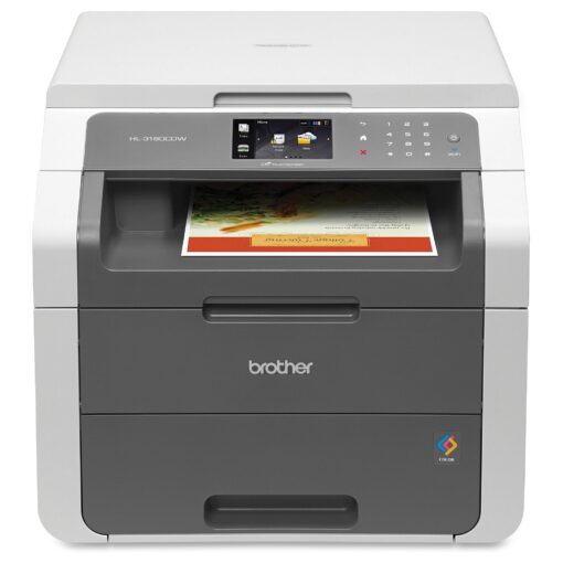 Brother Wireless Digital Color Printer with Convenience Copying and Scanning (HL-3180CDW), Amazon Dash Replenishment Ready HL-3180CDW