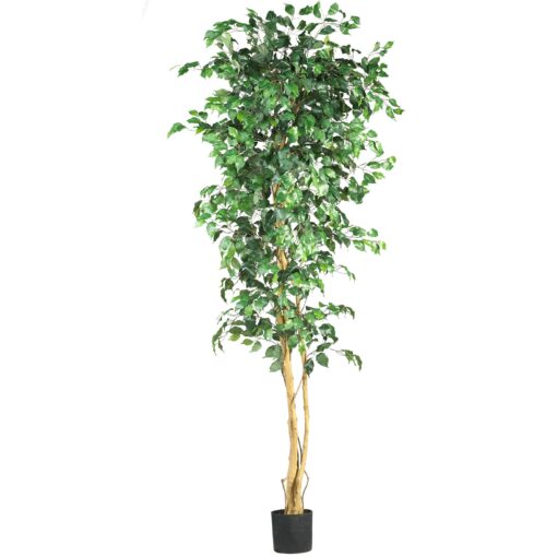 Nearly Natural 7ft. Ficus Artificial Tree, Green 84 in Trees