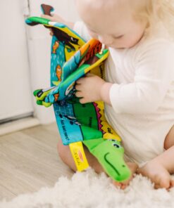 Melissa & Doug Soft Activity Baby Book - Whose Feet?, 2000+ toys - 1 EA, Multi color 23 81LRjL7VLAL 2