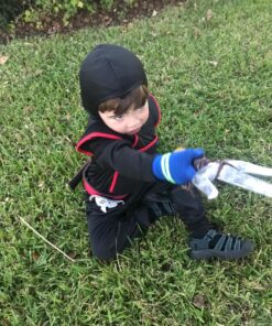 Stealth Toddlers Ninja Costume Large (4-6) Black Standard Packaging 25 81LSB75xuKL