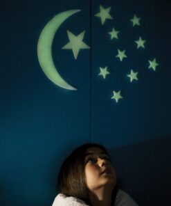 Alternative view of 4M Glow In The Dark Large Moon and Stars