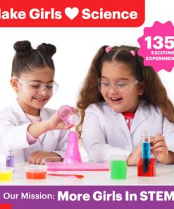 Doctor Jupiter Girls Science Kit for Kids Ages 8-10-12-14 | Gift Ideas for Birthday, Christmas for 8,9,10,11,12 Year Old Girls| 6-8 Experiments of Different Sciences| STEM Learning & Educational Toys Science Kit: Girls 9 81LVBXFMszL