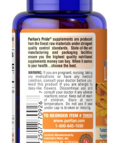 Puritan's Pride Lutein 40 Mg With Zeaxanthin Softgels, 120 Count 120 Count (Pack of 1) 13 81LVtYS2ifL