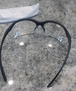 Howard Leight by Honeywell Vapor II Sharp-Shooter Shooting Glasses, Clear Lens (R-01535) 25 81LWcLcf8wL