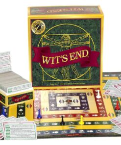 Alternative view of Wit's End - A Mind Challenging Trivia and Brain-Teasing Game That Will Test Players' Wits & Knowledge - for Adults & Family