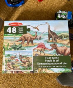 Melissa & Doug Dinosaurs Floor Puzzle (48 pc) 32 81LXKWTZfL 1