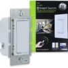 GE home electrical 14291 Enbrighten Z-Wave Plus Smart Switch, Works with Alexa, Google Assistant, SmartThings, Zwave Hub Required, Repeater/Range Extender, 3-Way Ready 1st Gen, White & Light Almond 2 81LYdt3LFuL